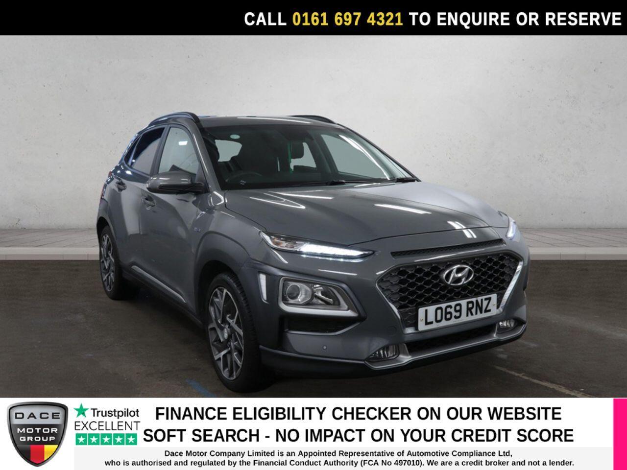2020 Hyundai Kona 1.6 h-GDi Premium SUV 5dr Petrol Hybrid DCT Euro 6 (ss) (141 ps) SENSORS + NAV + CARPLAY + DAB