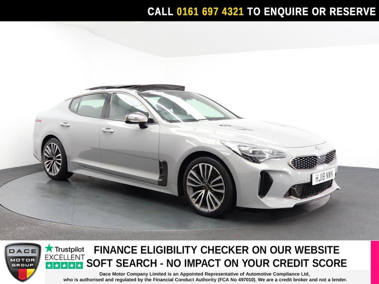 2018 Kia Stinger 2.0 T-GDi GT-Line S Gran Turismo 5dr Petrol Auto Euro 6 (ss) (244 bhp) H&ampK + HUD + HEATED SEATS + NAV