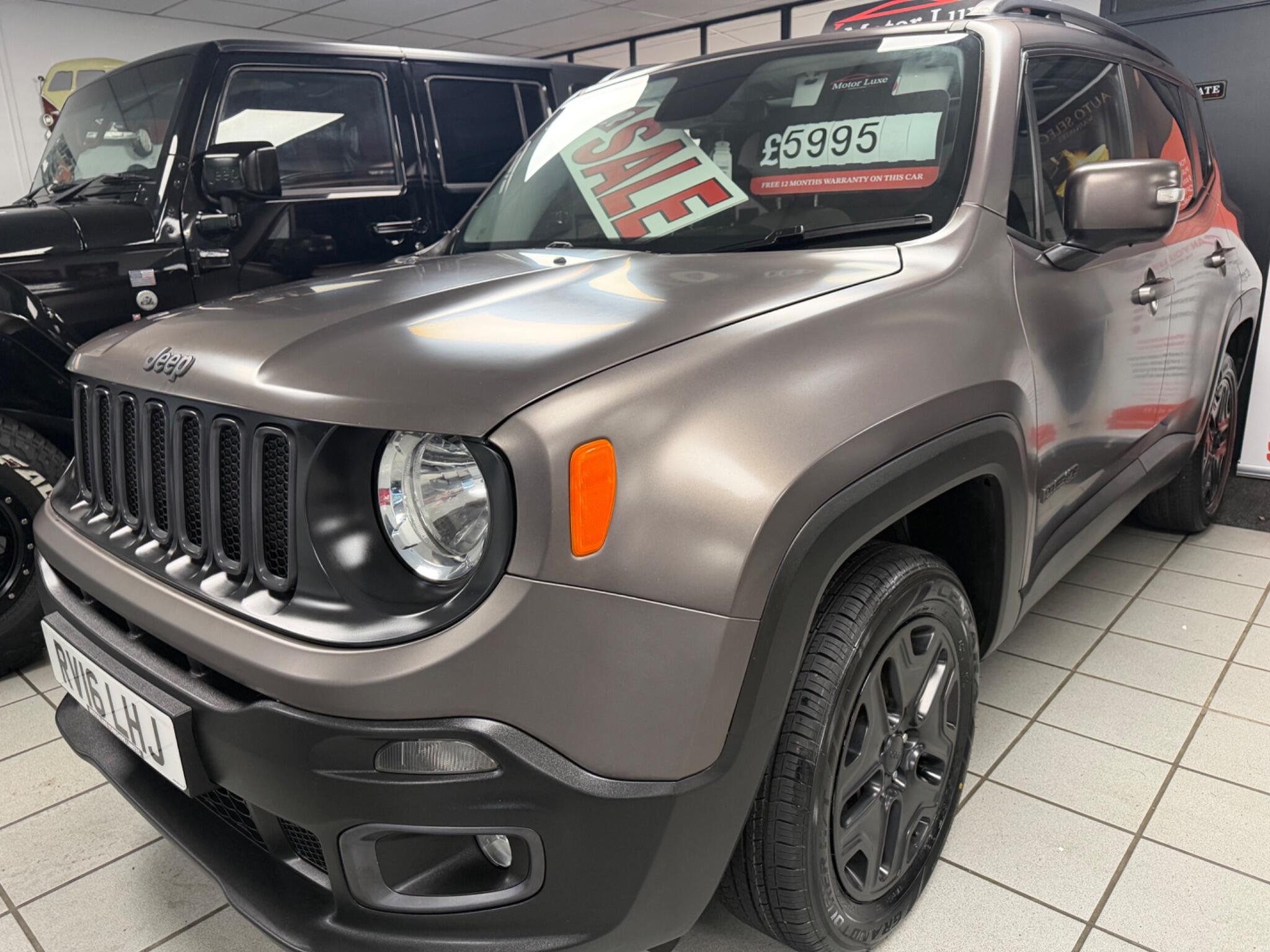 2016 Jeep Renegade 2.0 MultiJetII Night Eagle 4WD Euro 6 (ss) 5dr