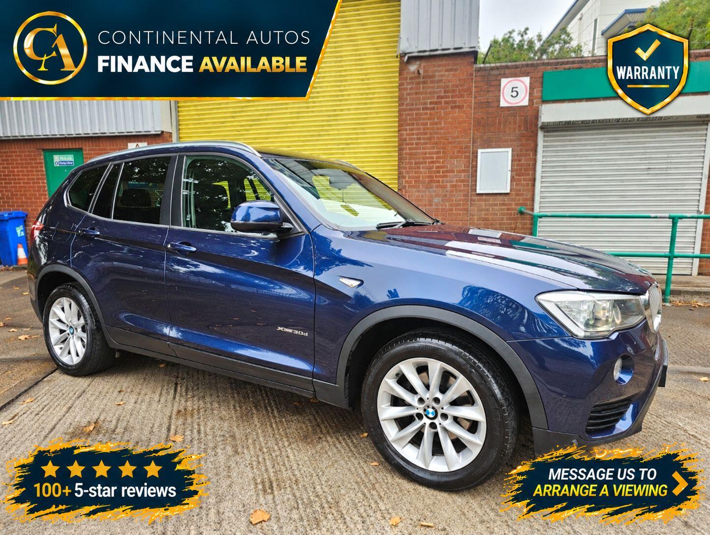 2015 BMW X3 3.0 30d SE Auto xDrive Euro 6 (ss) 5dr