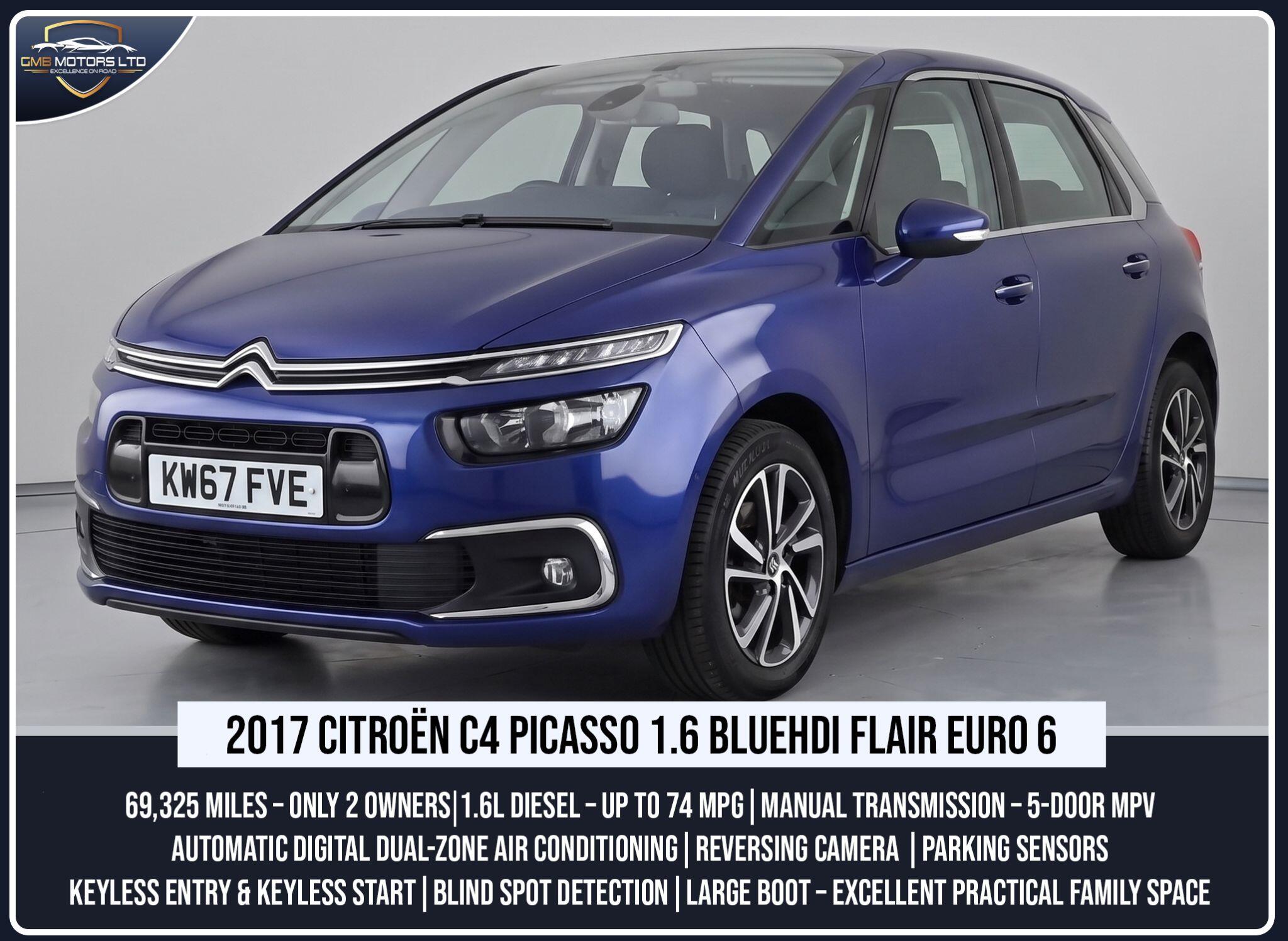 2017 Citroen C4 Picasso 1.6 BlueHDi Flair Euro 6 (ss) 5dr