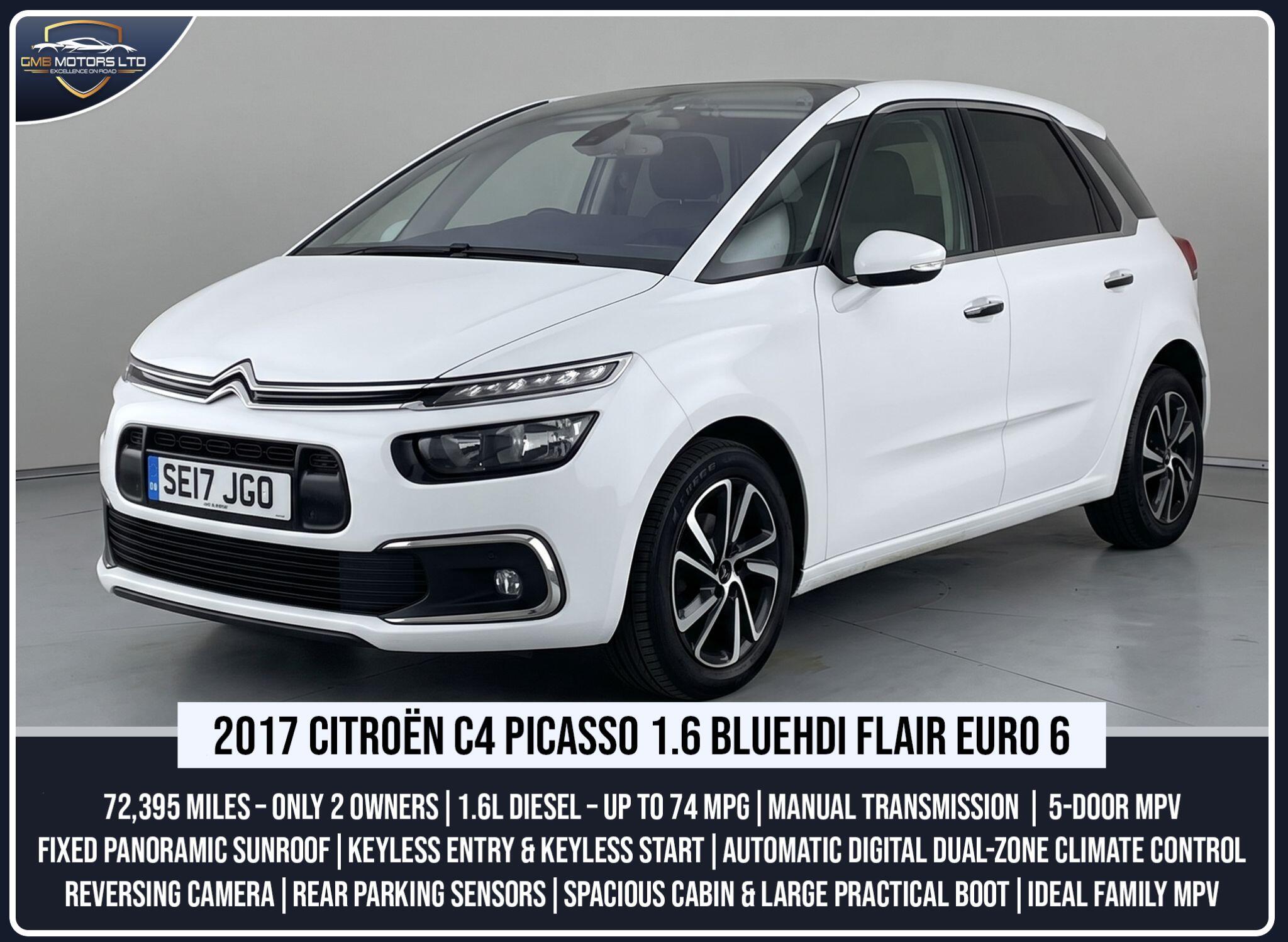 2017 Citroen C4 Picasso 1.6 BlueHDi Flair Euro 6 (ss) 5dr