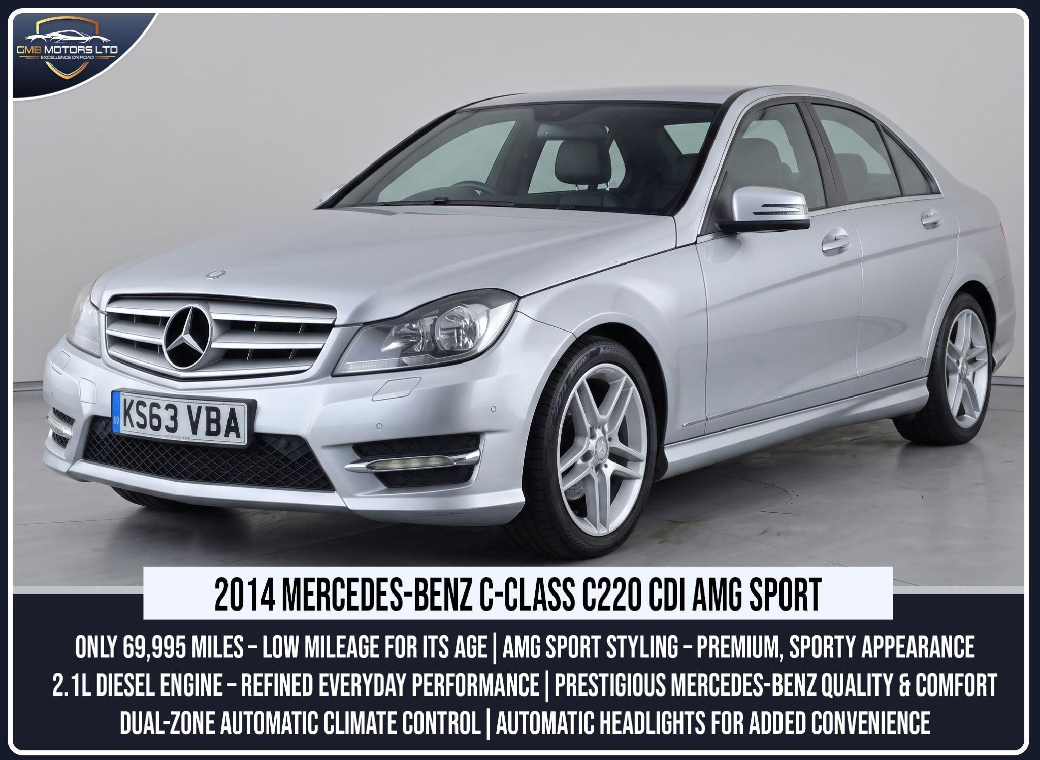 2014 Mercedes C Class 2.1 C220 CDI AMG Sport G-Tronic+ Euro 5 (ss) 4dr