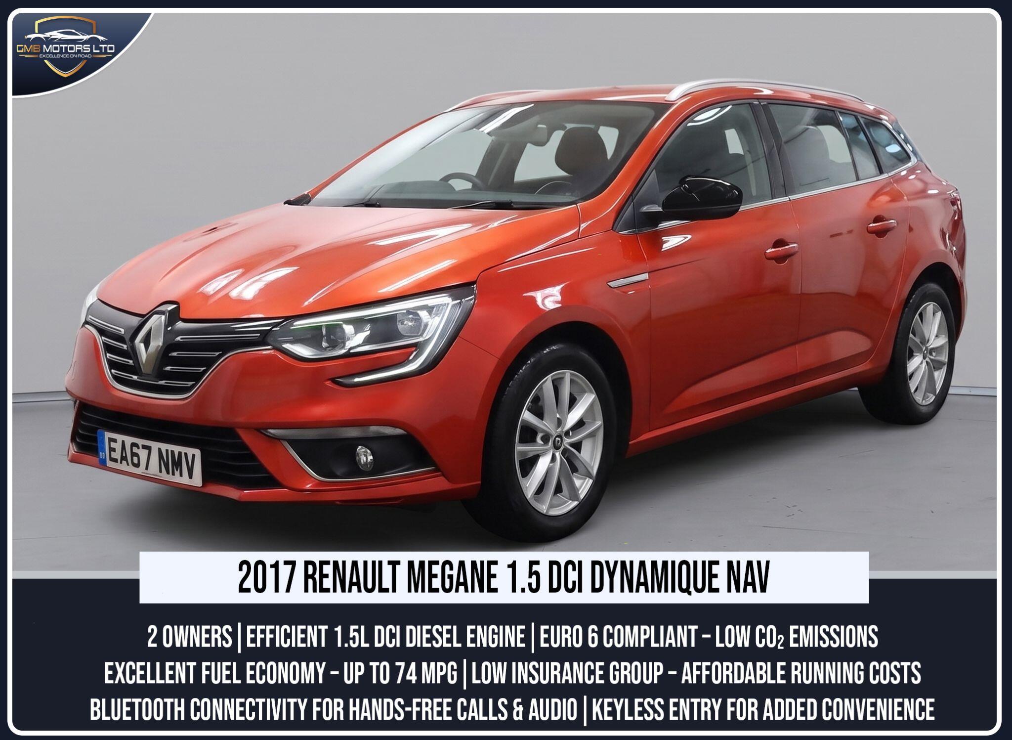 2017 Renault Megane 1.5 dCi Dynamique Nav Sport Tourer EDC Euro 6 5dr