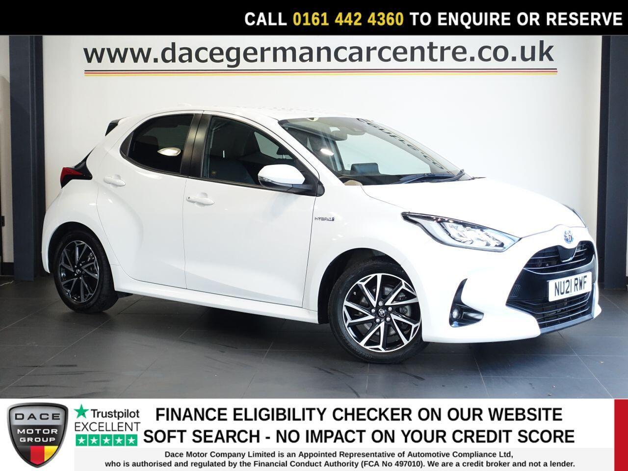 2021 Toyota Yaris 1.5 VVT-h Design Hatchback 5dr Petrol Hybrid E-CVT Euro 6 (ss) (116 ps) TOUCH SCREEN + CAMERA + 16&quot ALLOYS