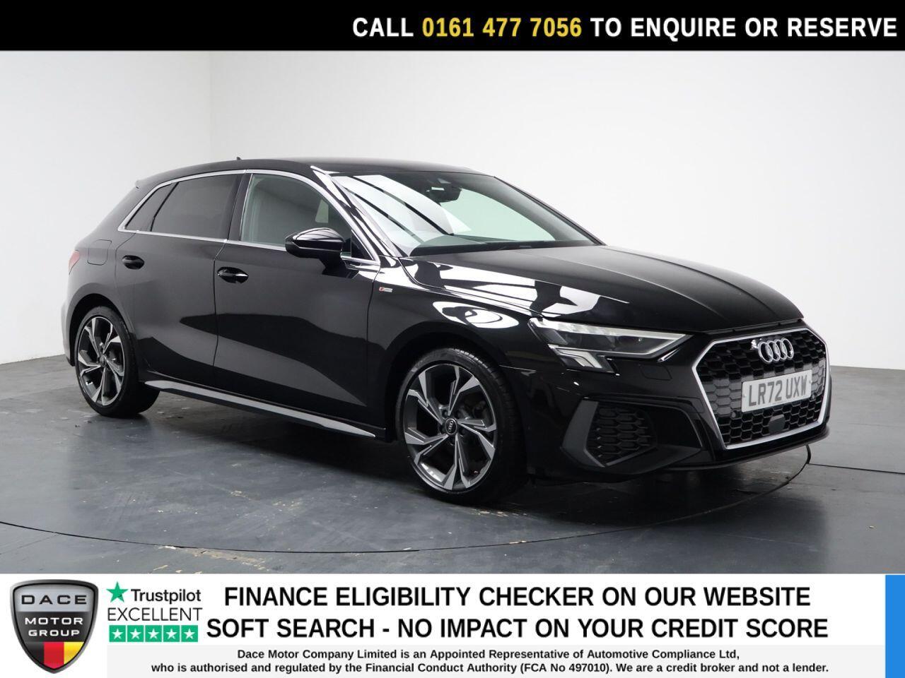 2022 Audi A3 1.5 TFSI 35 S line Sportback 5dr Petrol Manual Euro 6 (ss) (150 ps) DIGI DASH + 18&quot ALLOYS + SENSORS